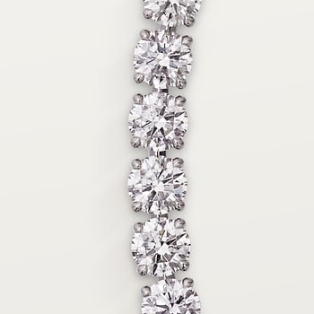 Lignes Essentielles necklace, brilliant-cut diamonds Lignes Essentielles necklace, brilliant-cut diamonds