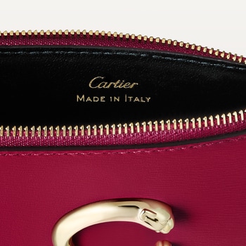 Zippered card holder, Panthère C de Cartier Zippered card holder, Panthère C de Cartier