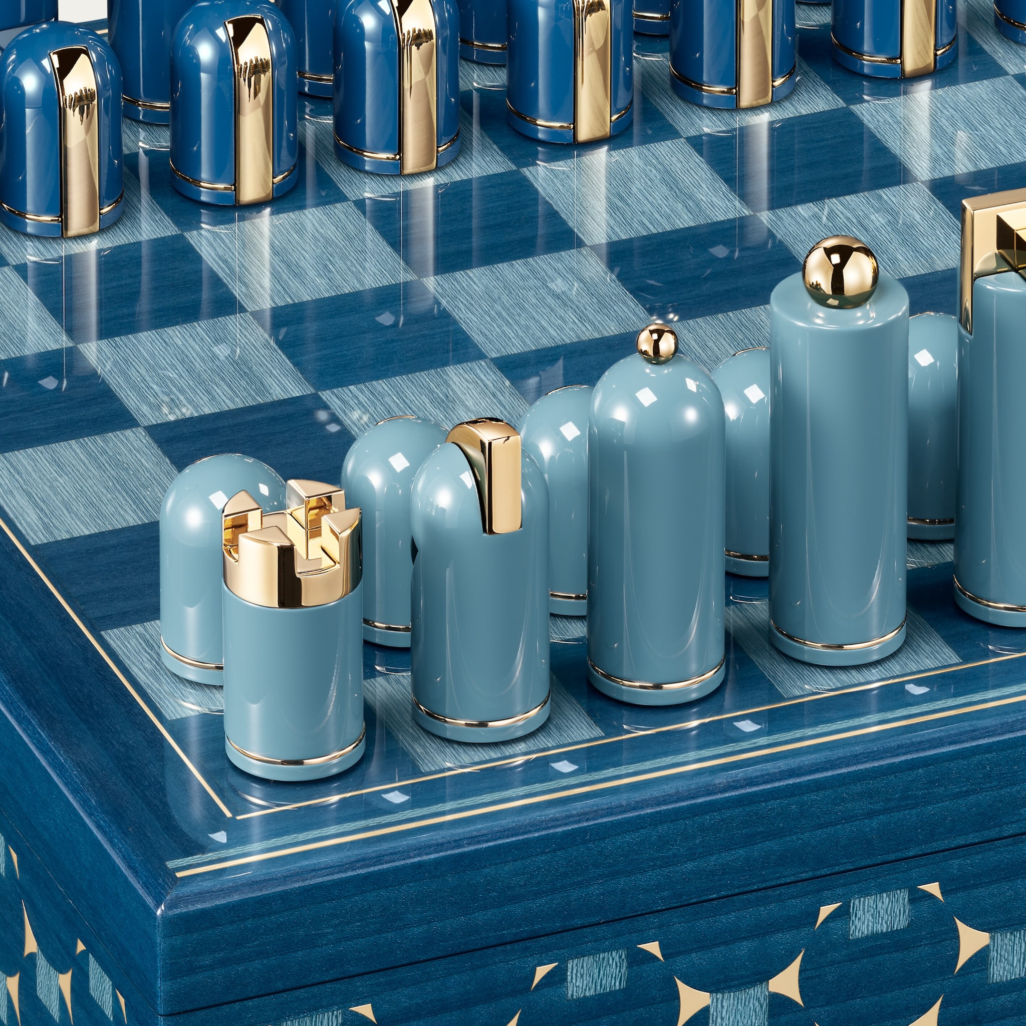 Cartier G&eacute;om&eacute;trique Chess Set, image 6