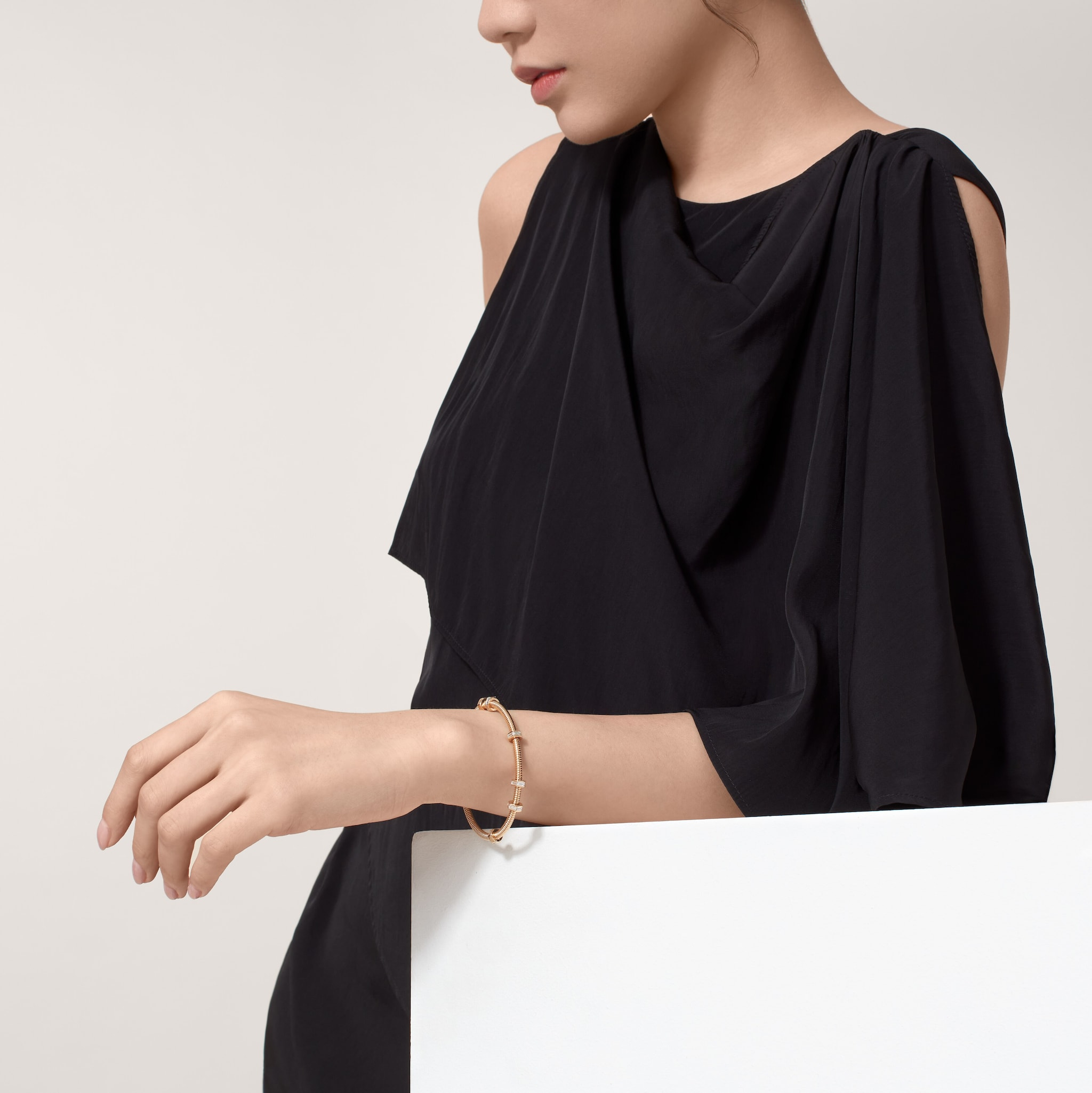 &Eacute;crou de Cartier bracelet, diamonds