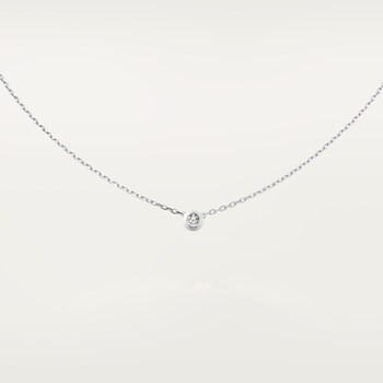 CRB7215900 Diamants L gers necklace SM White gold diamond