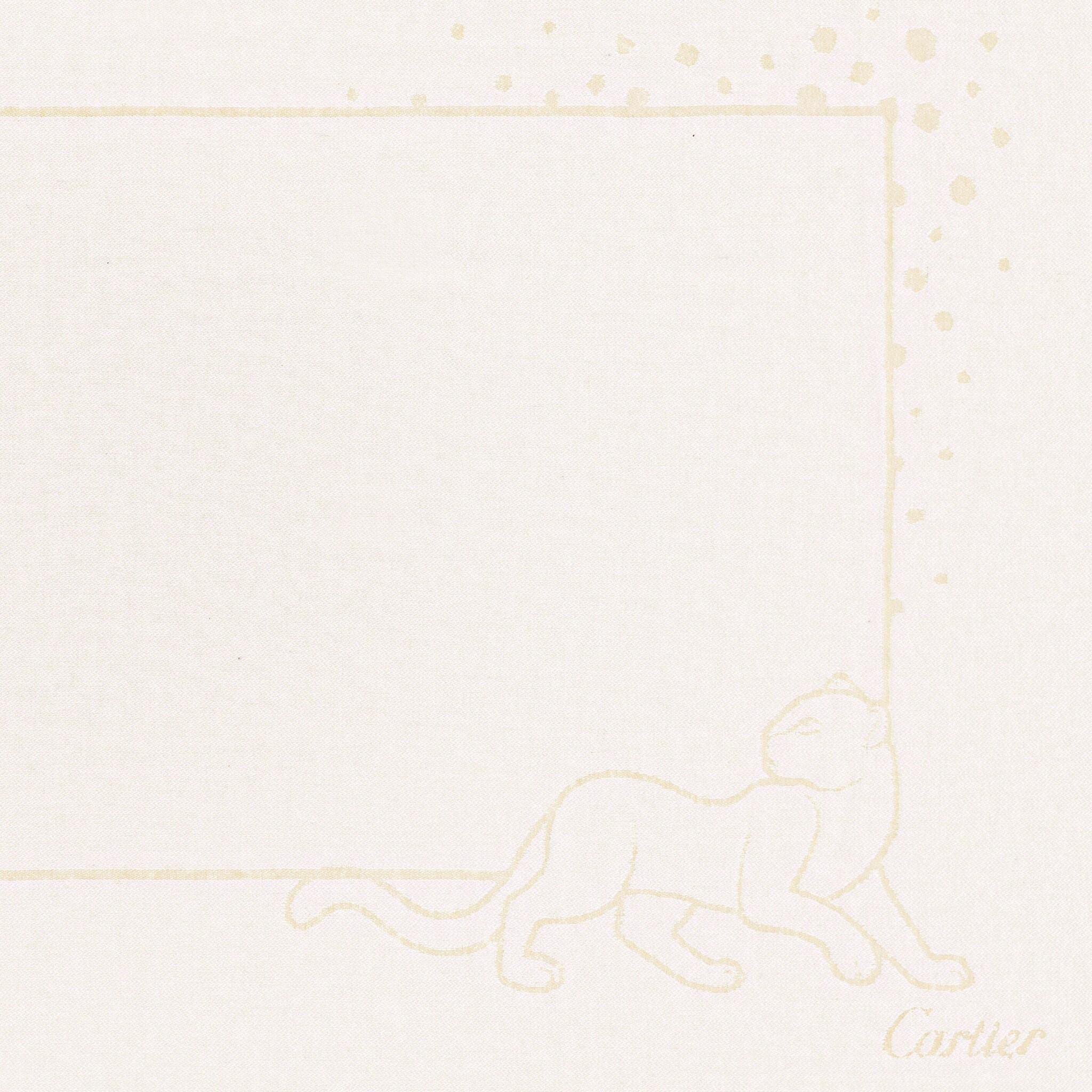 Cartier Baby Panth&egrave;re blanket