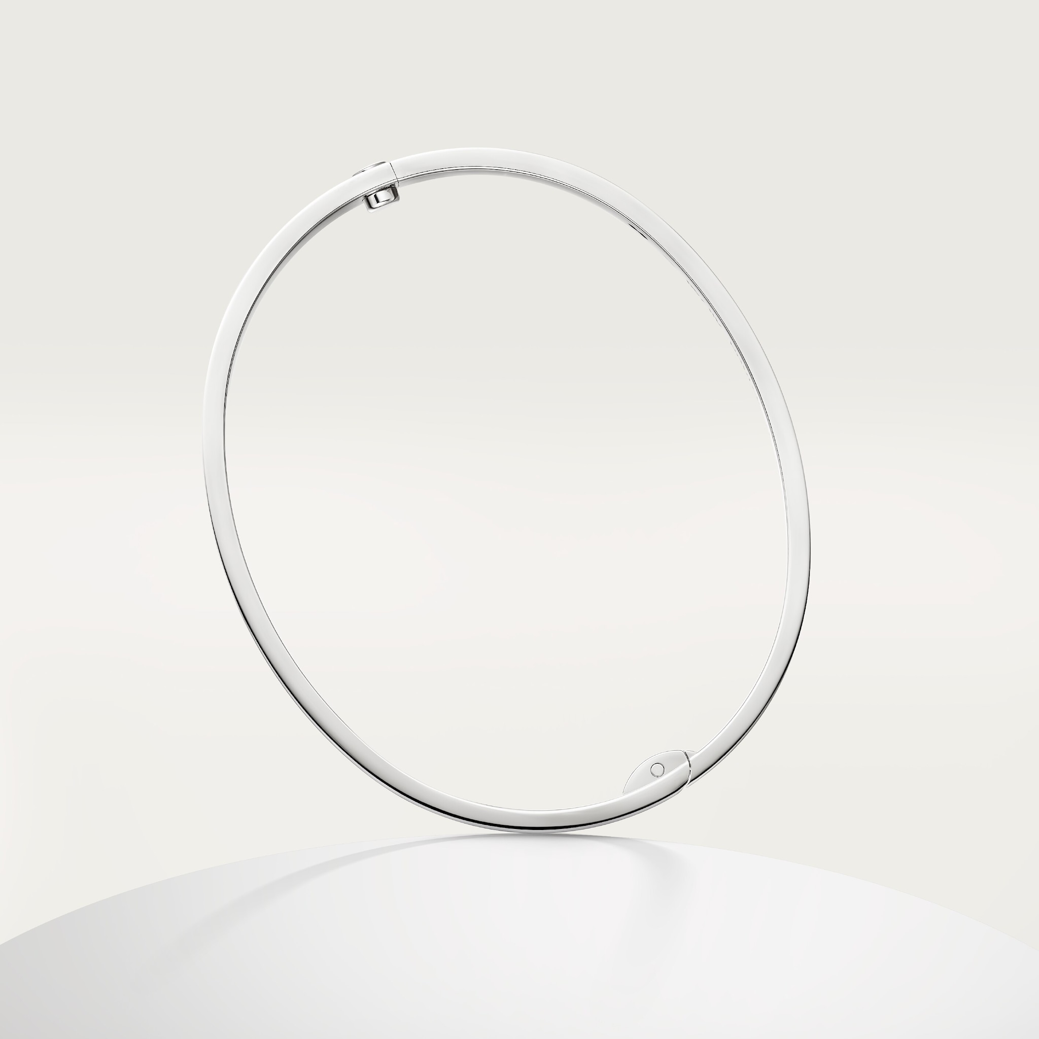 #LOVE# bracelet,single-screw closure, classic model, 4 diamonds, image 12