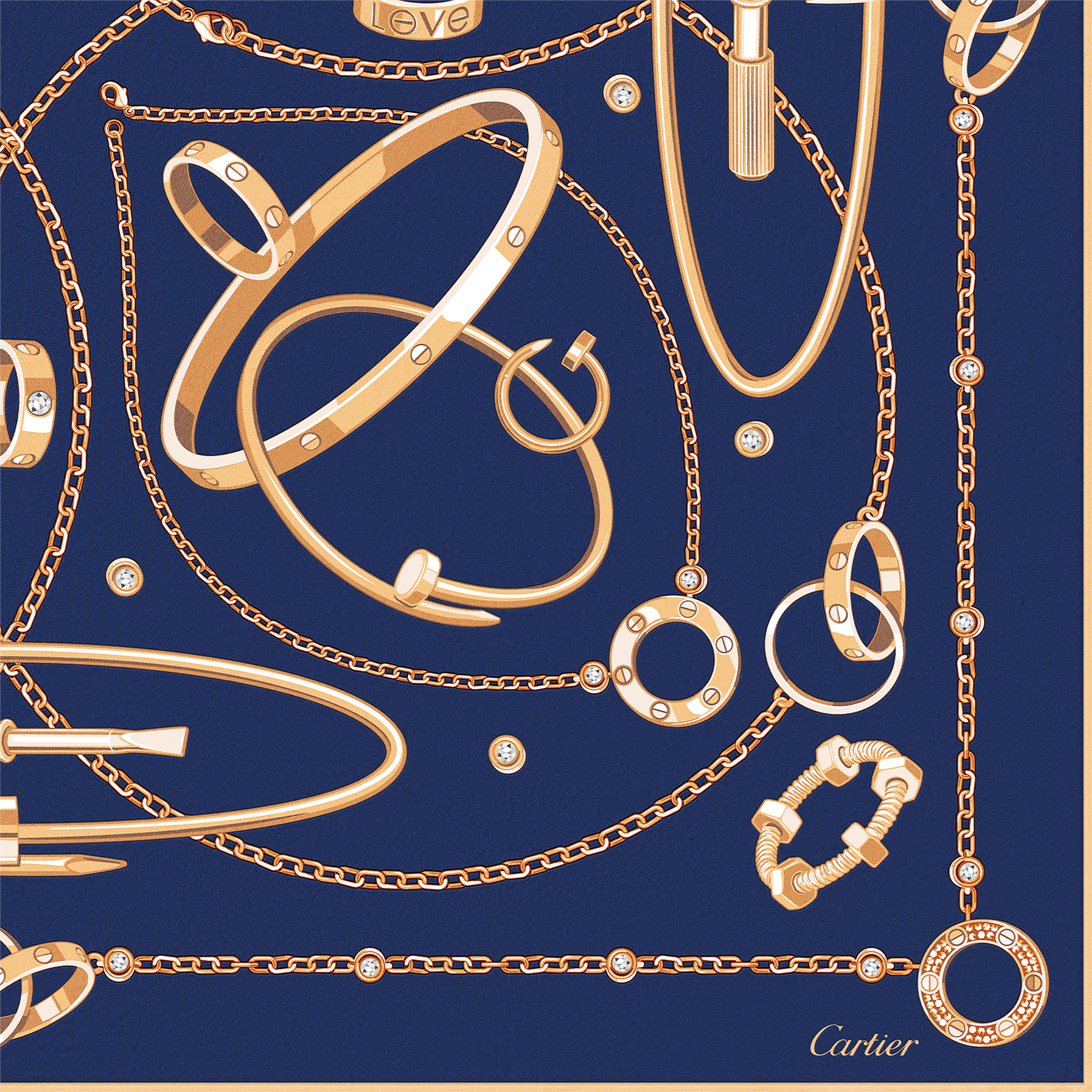 90 scarf, Precious Mundanity