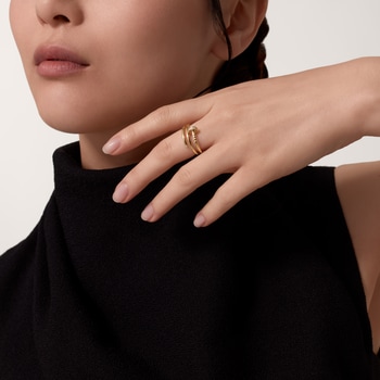 Juste un Clou ring, double, diamonds Juste un Clou ring, double, diamonds