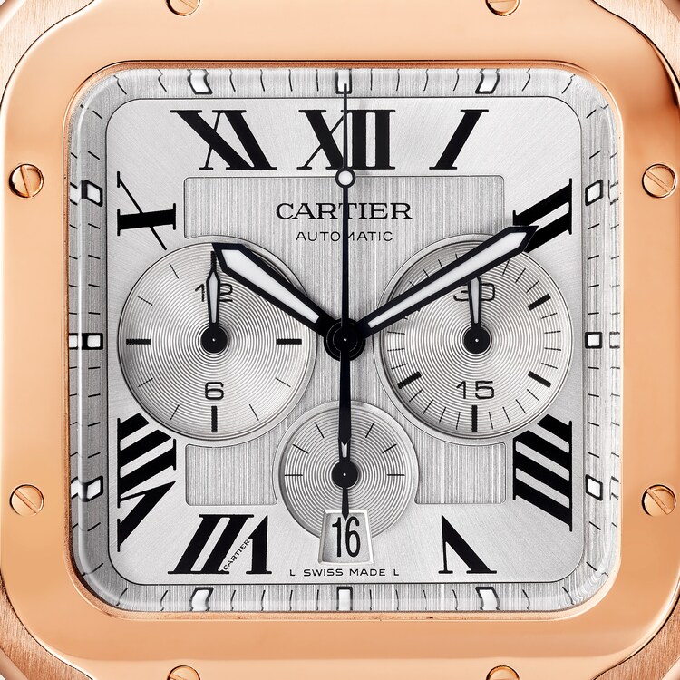 Santos 2025 cartier chronograph