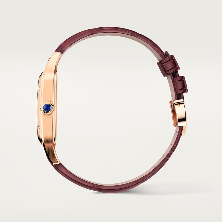 Santos-Dumont Skeleton Watch with micro-rotor