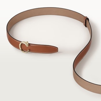 Belt 25 mm, Panthère de Cartier, Size 75 cm Belt 25 mm, Panthère de Cartier, Size 75 cm