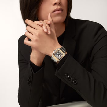 Santos de Cartier skeleton watch Santos de Cartier skeleton watch