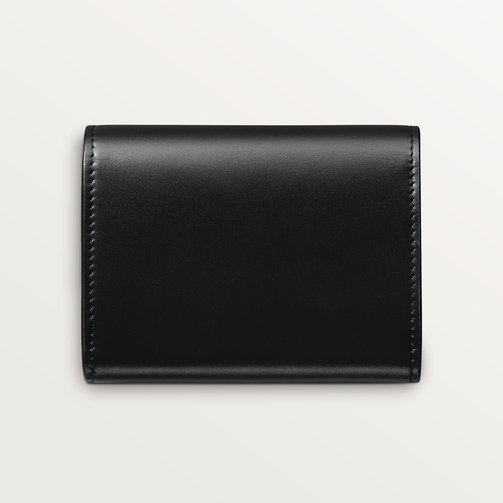 ふみちゃん ✨ Cartier ドゥーブルC ドゥ ミニウォレット 黒 CRL3001909 - Double C de Cartier mini wallet - Black calfskin