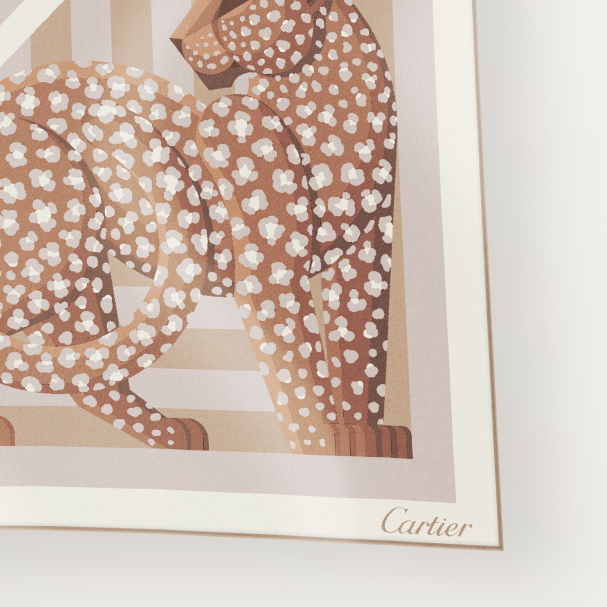 90 scarf, Panth&egrave;re Illusion