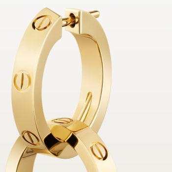 Cartier style earrings deals