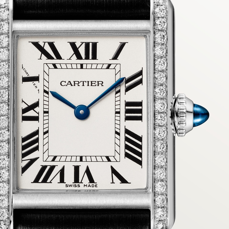 Cartier ladies tank watch sale