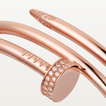 Juste un Clou bracelet, double, diamonds Juste un Clou bracelet, double, diamonds