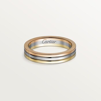 Cartier trinity as wedding band deals