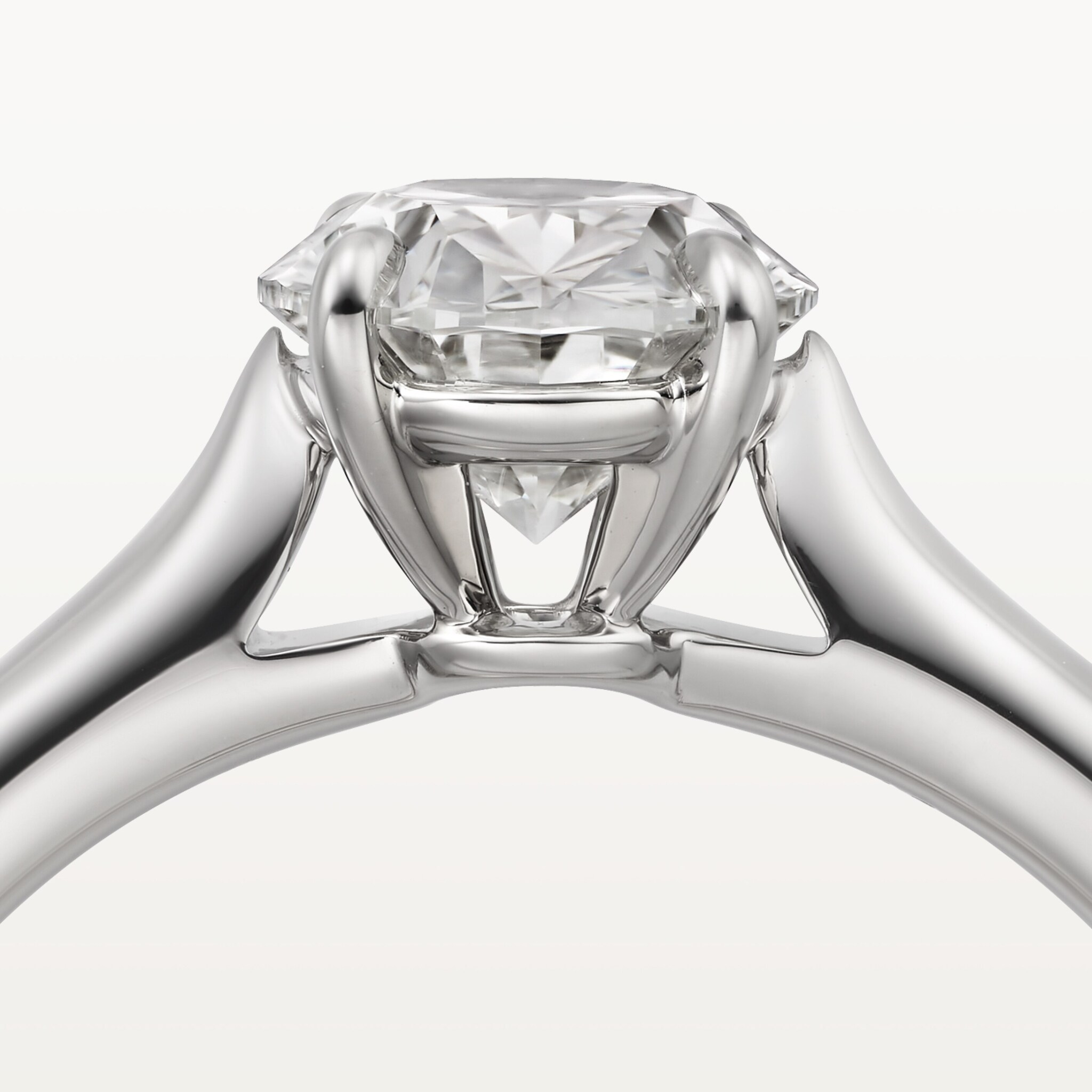 1895 solitaire, oval-cut diamond, image 5