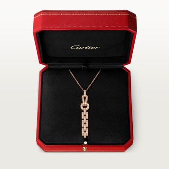Agrafe pendant, paved  Agrafe pendant, paved