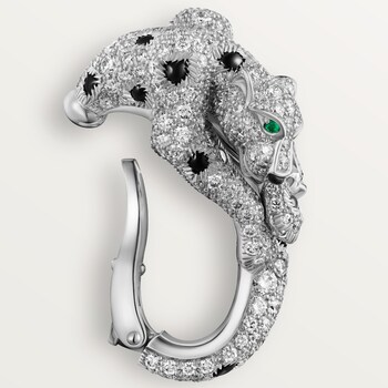 Cartier leopard earrings hotsell