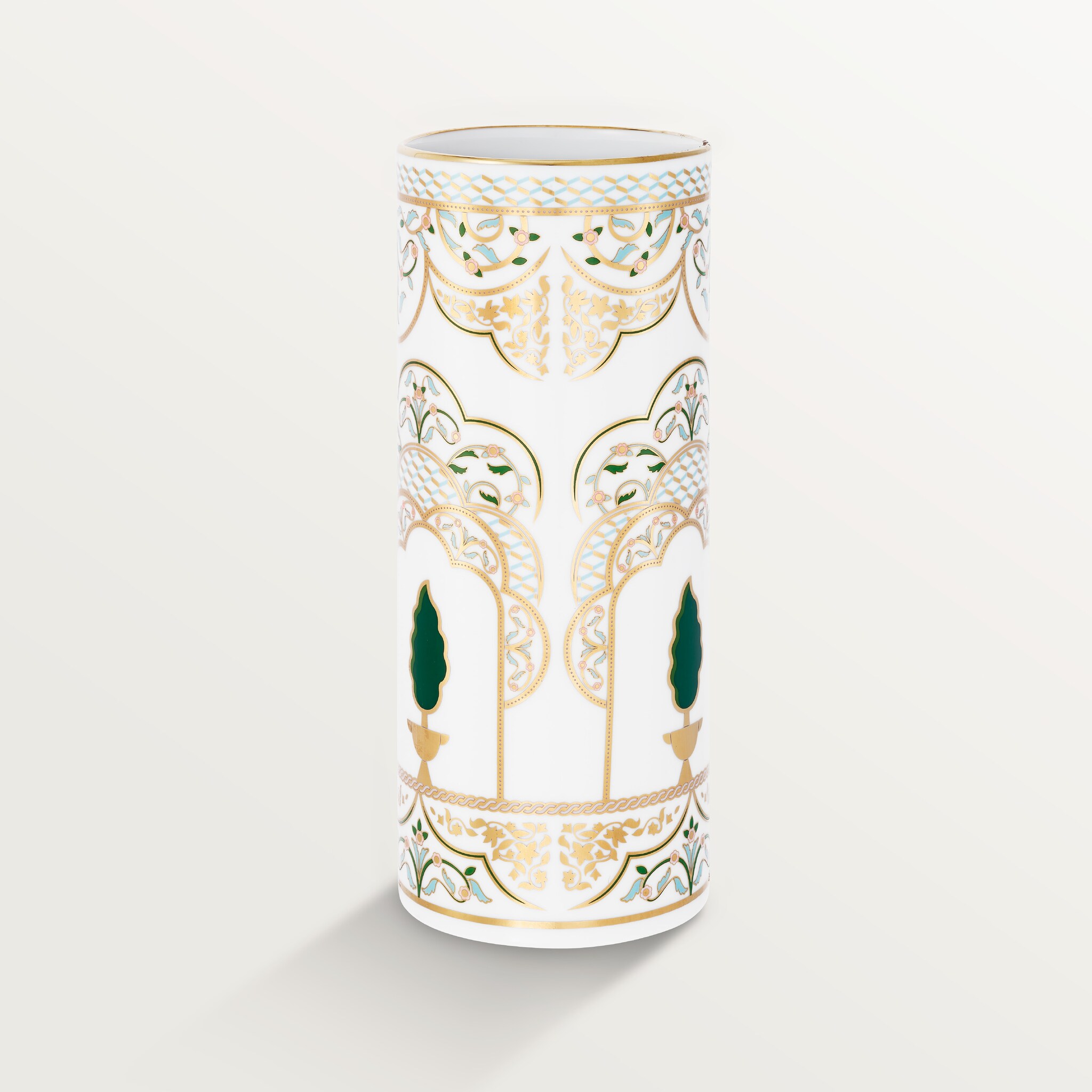 Cartier　Panthère vase　パンテール 花瓶　ポーセリン Panthère vase
