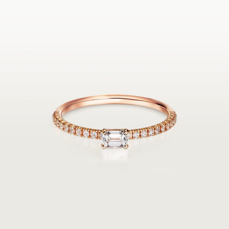 CRB4216700 Etincelle de Cartier ring Pink gold diamonds Cartier