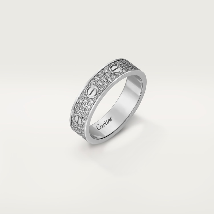 Cartier best sale pave ring