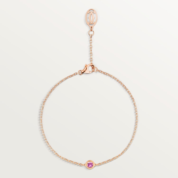 CRB6037300 Saphirs L gers de Cartier bracelet Rose gold pink