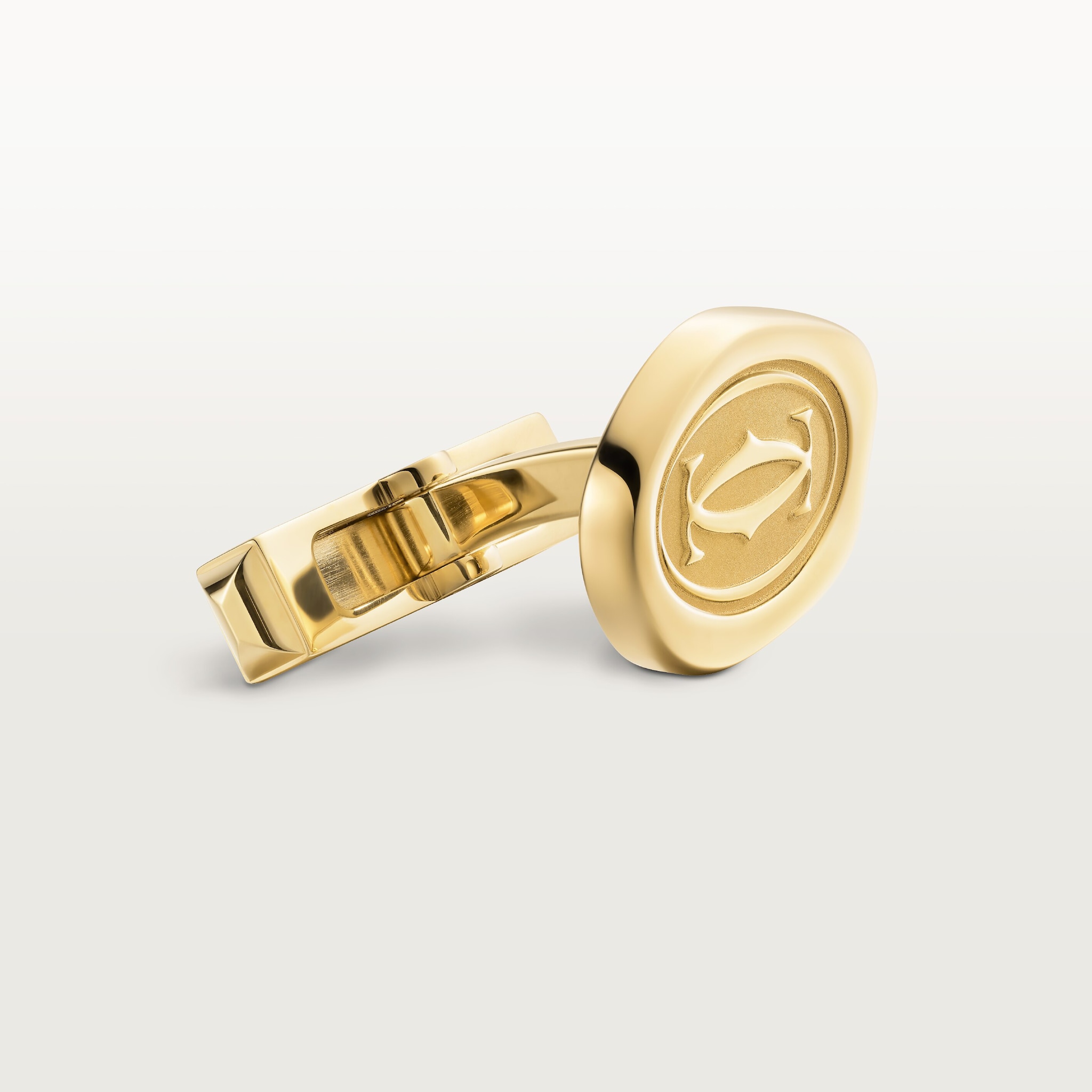 Wax seal motif cufflinks