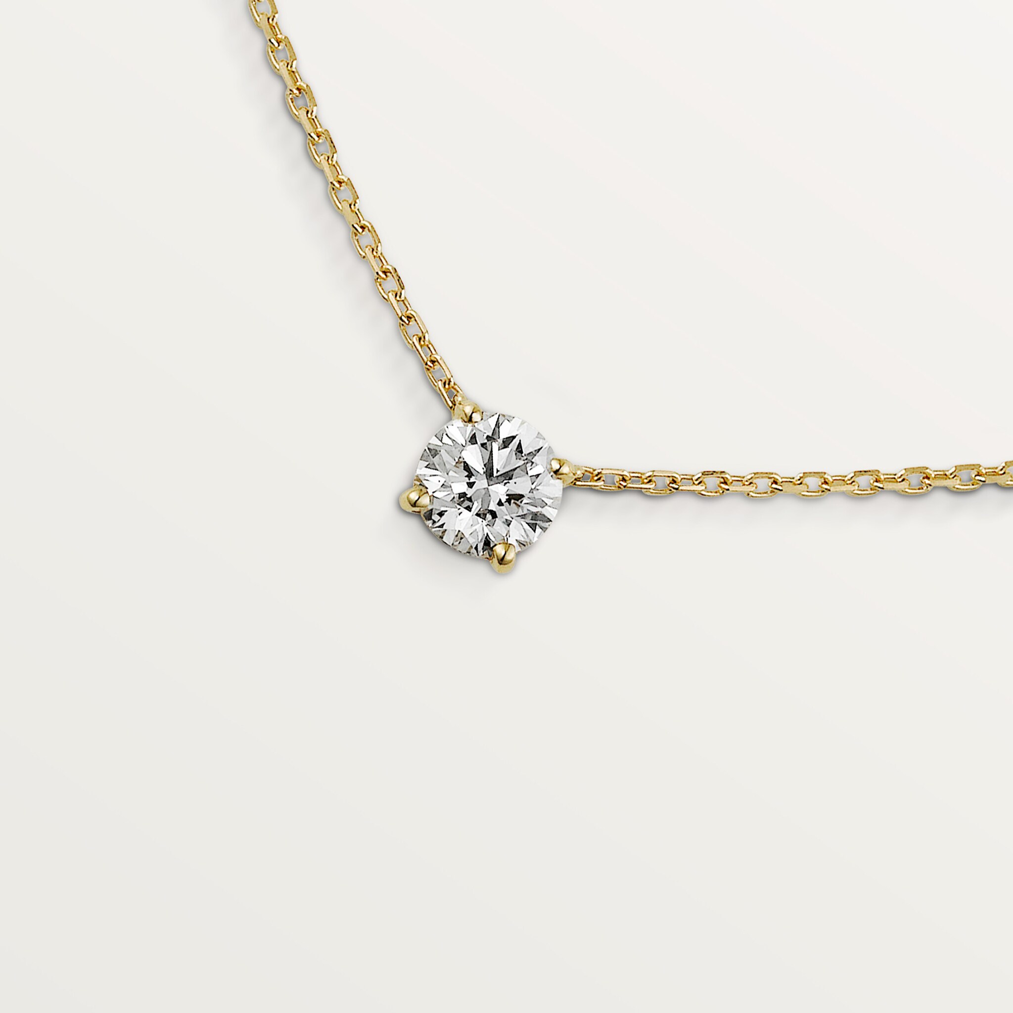 1895 pendant, brilliant-cut diamond