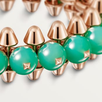 Clash de Cartier bracelet, chrysoprase, extra-large model Clash de Cartier bracelet, chrysoprase, extra-large model
