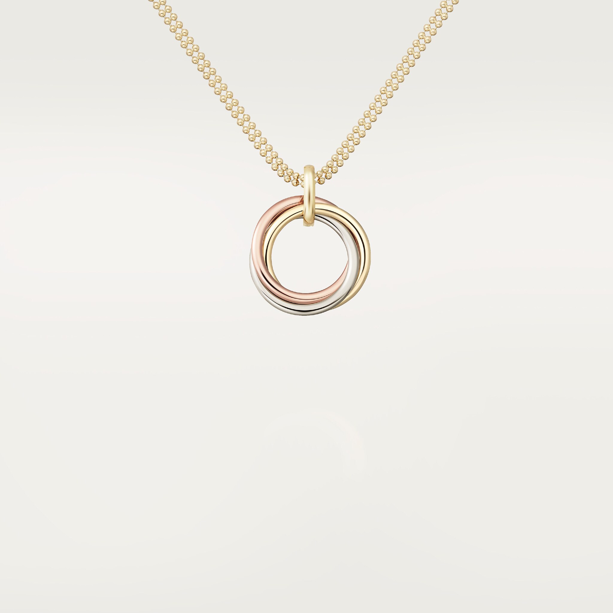 Trinity pendant, medium model, diamonds, image 5