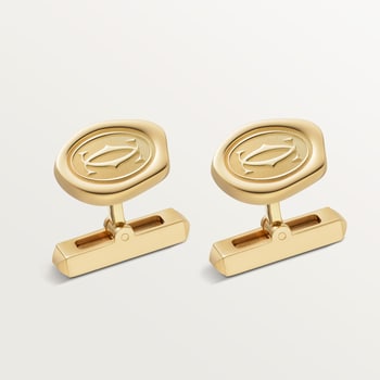 Wax seal motif cufflinks Wax seal motif cufflinks