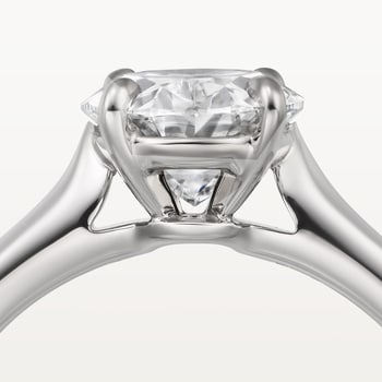 1895 solitaire, oval-cut diamond 1895 solitaire, oval-cut diamond