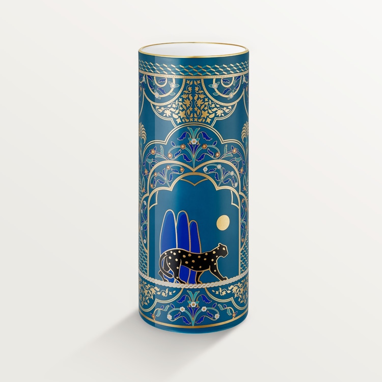 Panthère de Cartier vase, medium model Panthère de Cartier vase, medium model