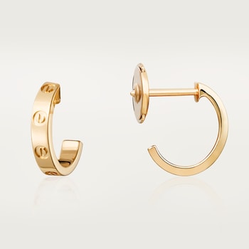 Gold earrings cartier best sale