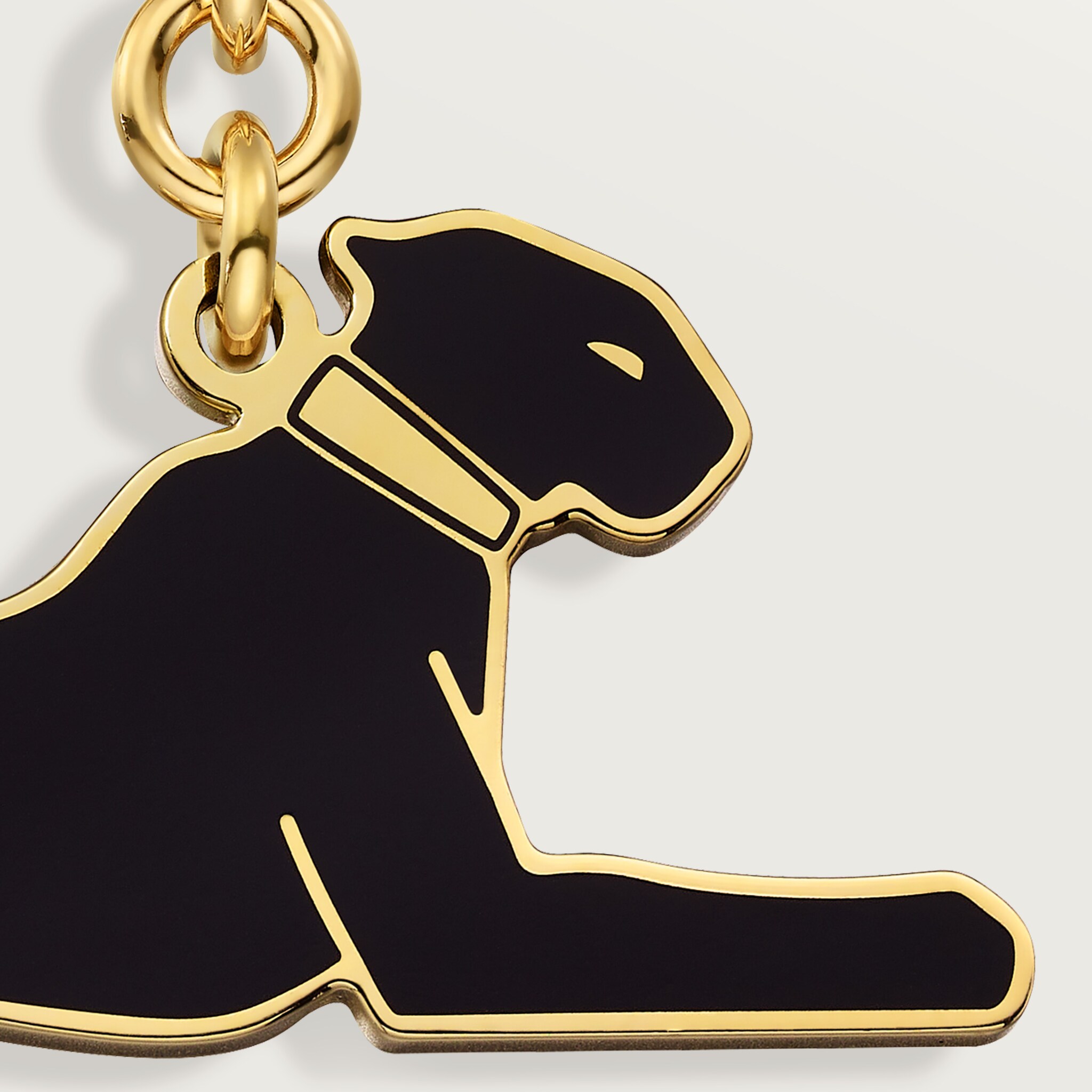 Diabolo de Cartier Panth&egrave;re key ring