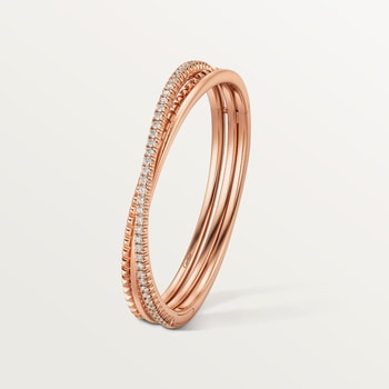 Etincelle de Cartier bracelet, half-paved Etincelle de Cartier bracelet, half-paved