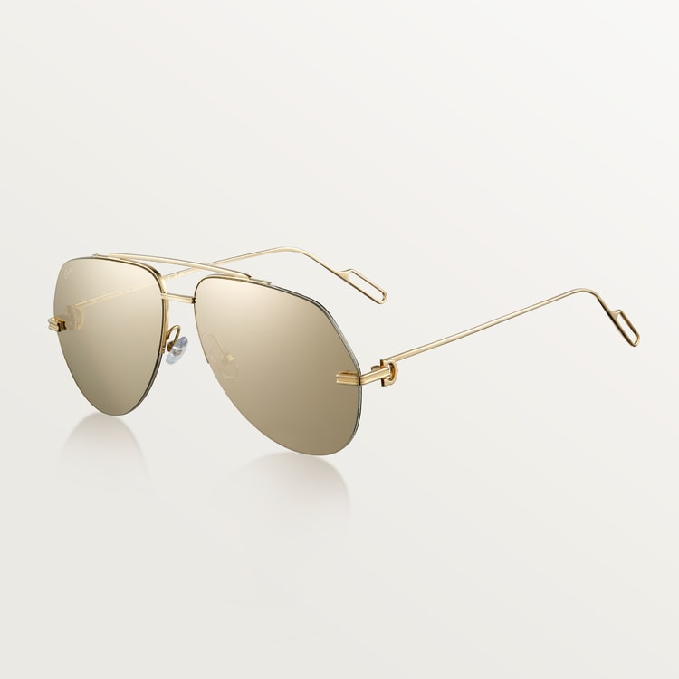 CARTIER Premiere CT0170S Gold Sunglasses