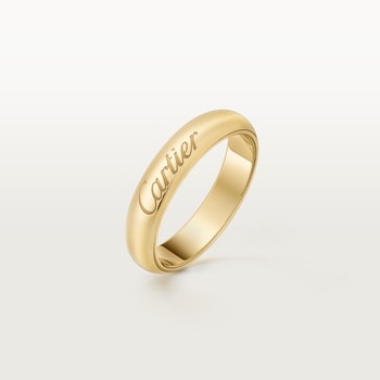 C de Cartier wedding band, 4 mm width C de Cartier wedding band, 4 mm width