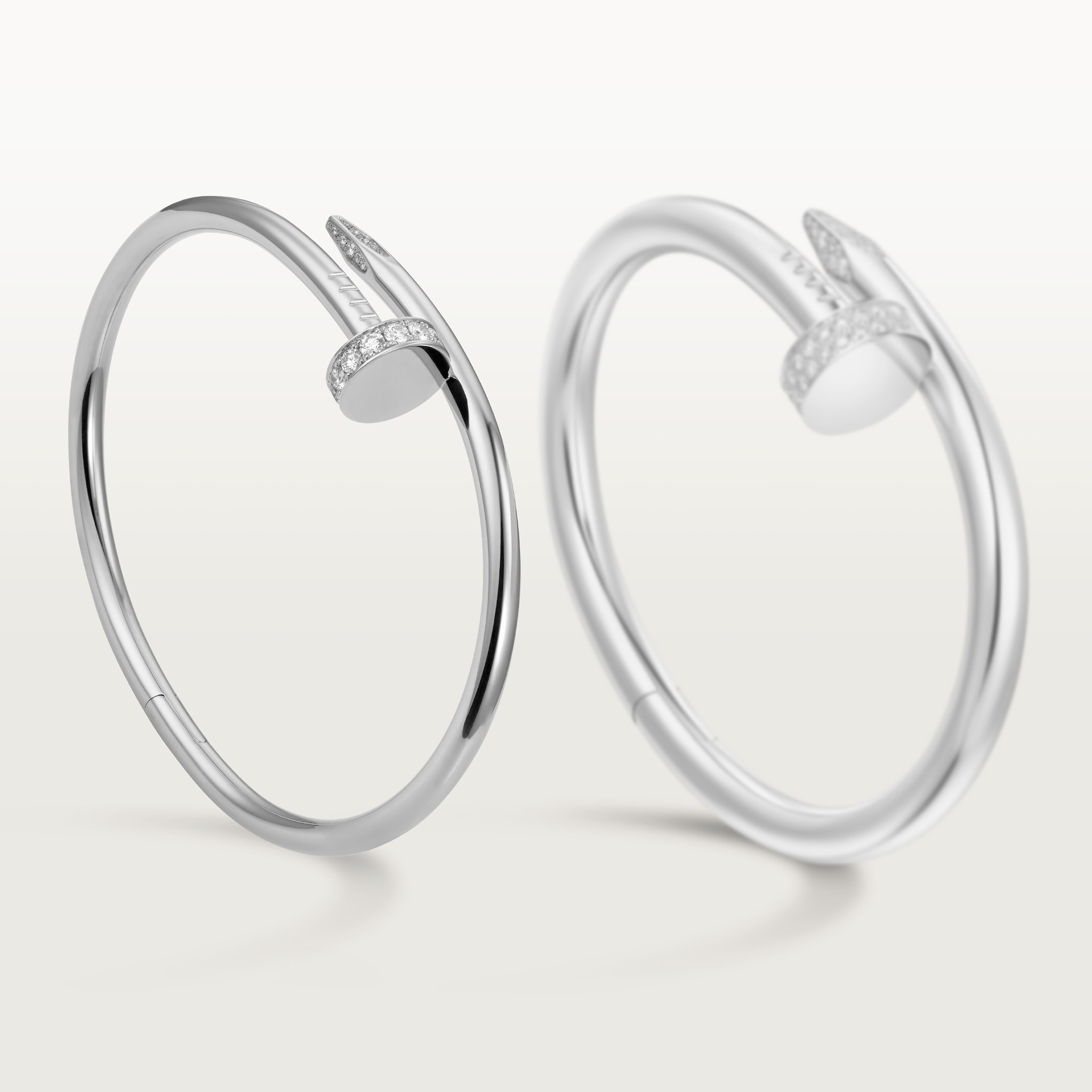 Juste un Clou bracelet, classic model, diamonds, image 8