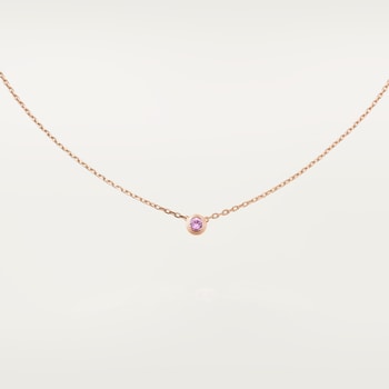 Cartier d'Amour pendant, pink sapphire Cartier d'Amour pendant, pink sapphire
