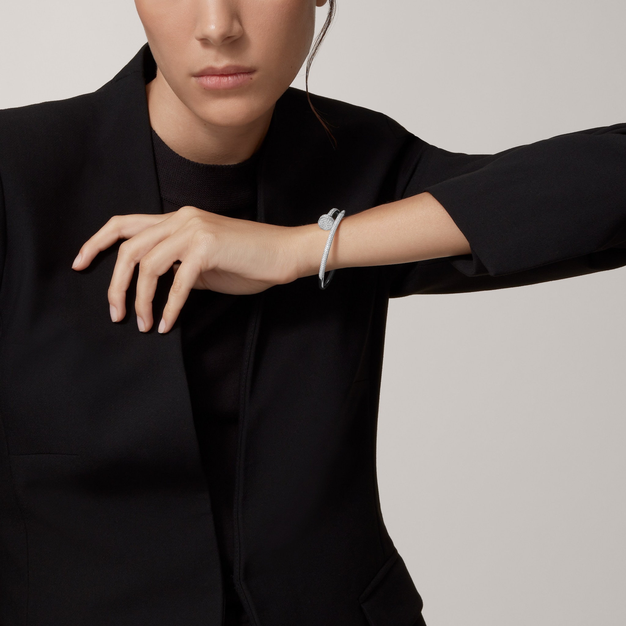 Juste un Clou bracelet, classic model, diamonds, image 2