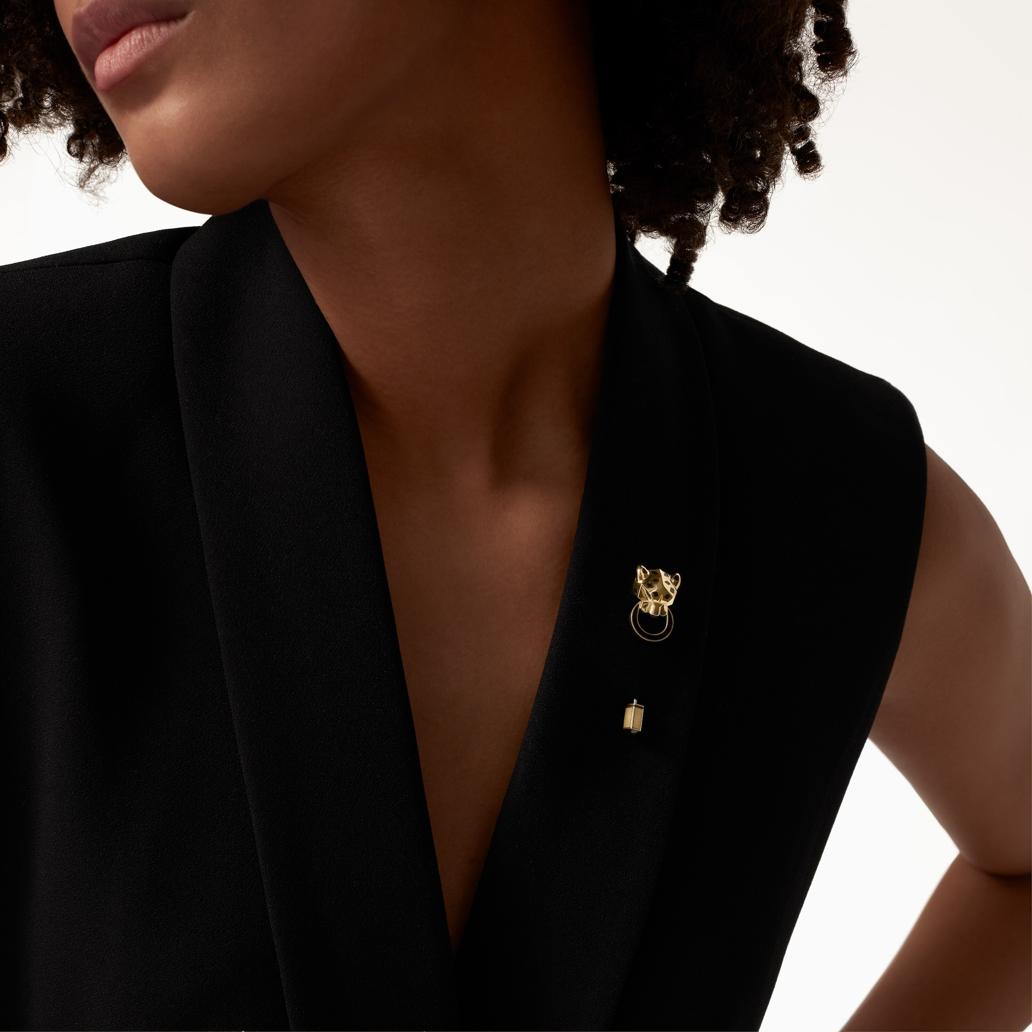 Panth&egrave;re de Cartier美洲豹領帶夾