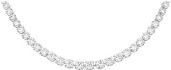 Lignes Essentielles necklace, brilliant-cut diamonds Lignes Essentielles necklace, brilliant-cut diamonds