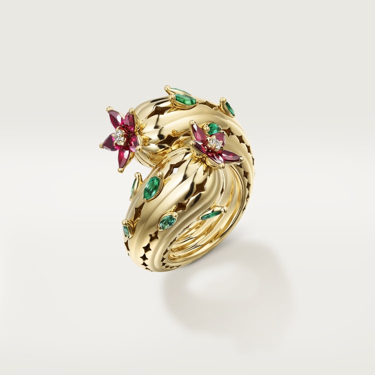 Cactus top ring cartier