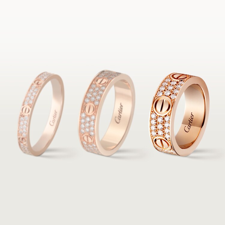 Cartier love ring diamond price clearance