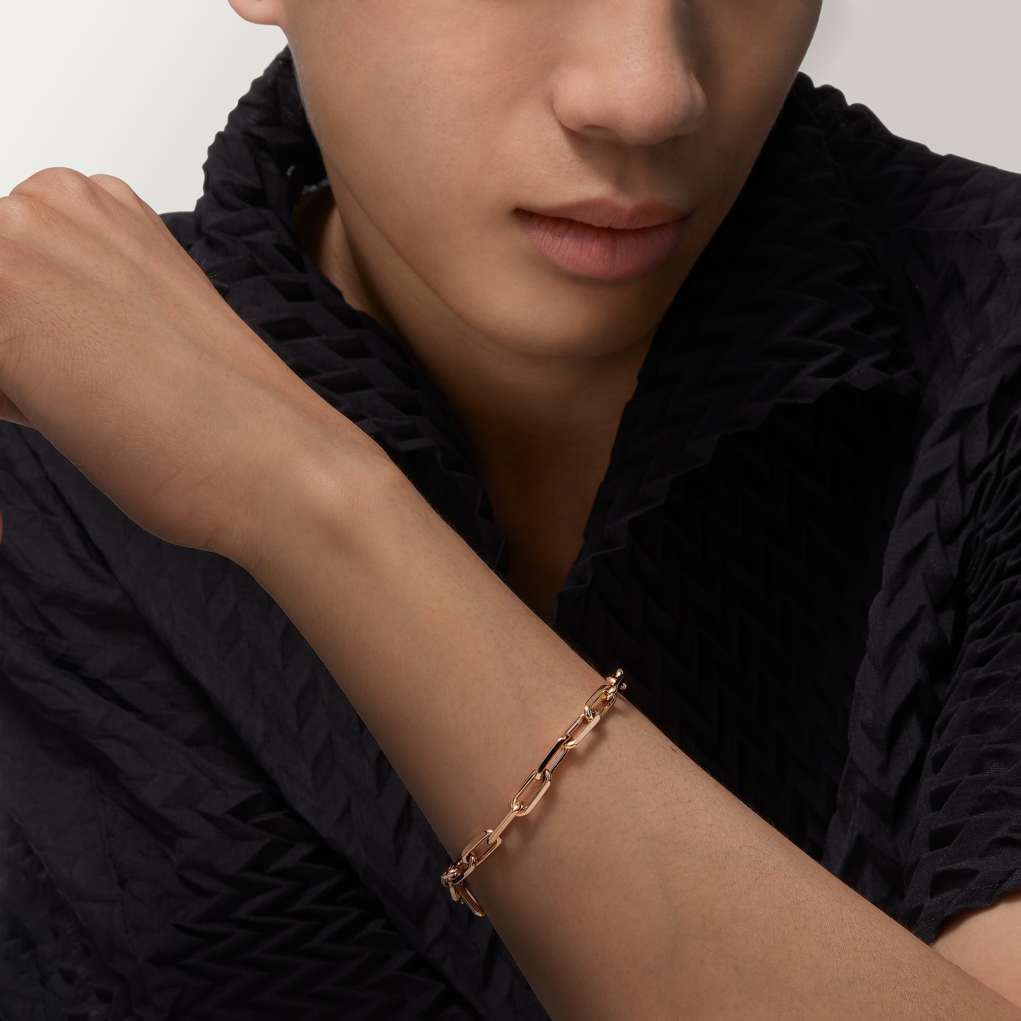 Santos de Cartier bracelet, chain, medium model