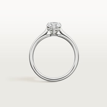 1895 solitaire, pear-shaped diamond 1895 solitaire, pear-shaped diamond