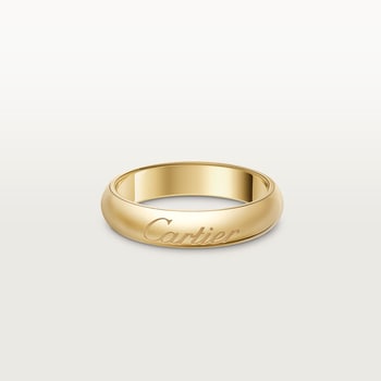 C de Cartier wedding band, 4 mm width C de Cartier wedding band, 4 mm width