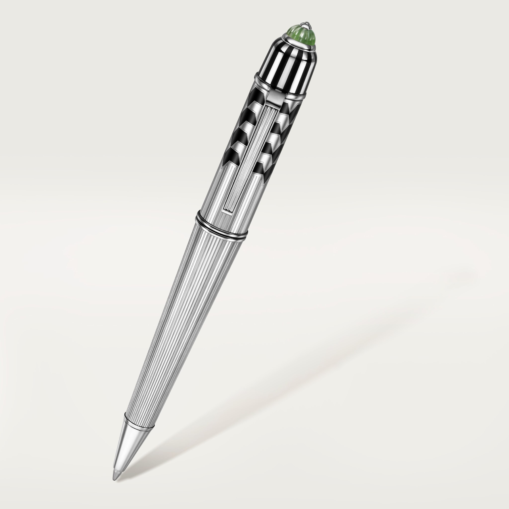 Art Deco-inspired ballpoint pen