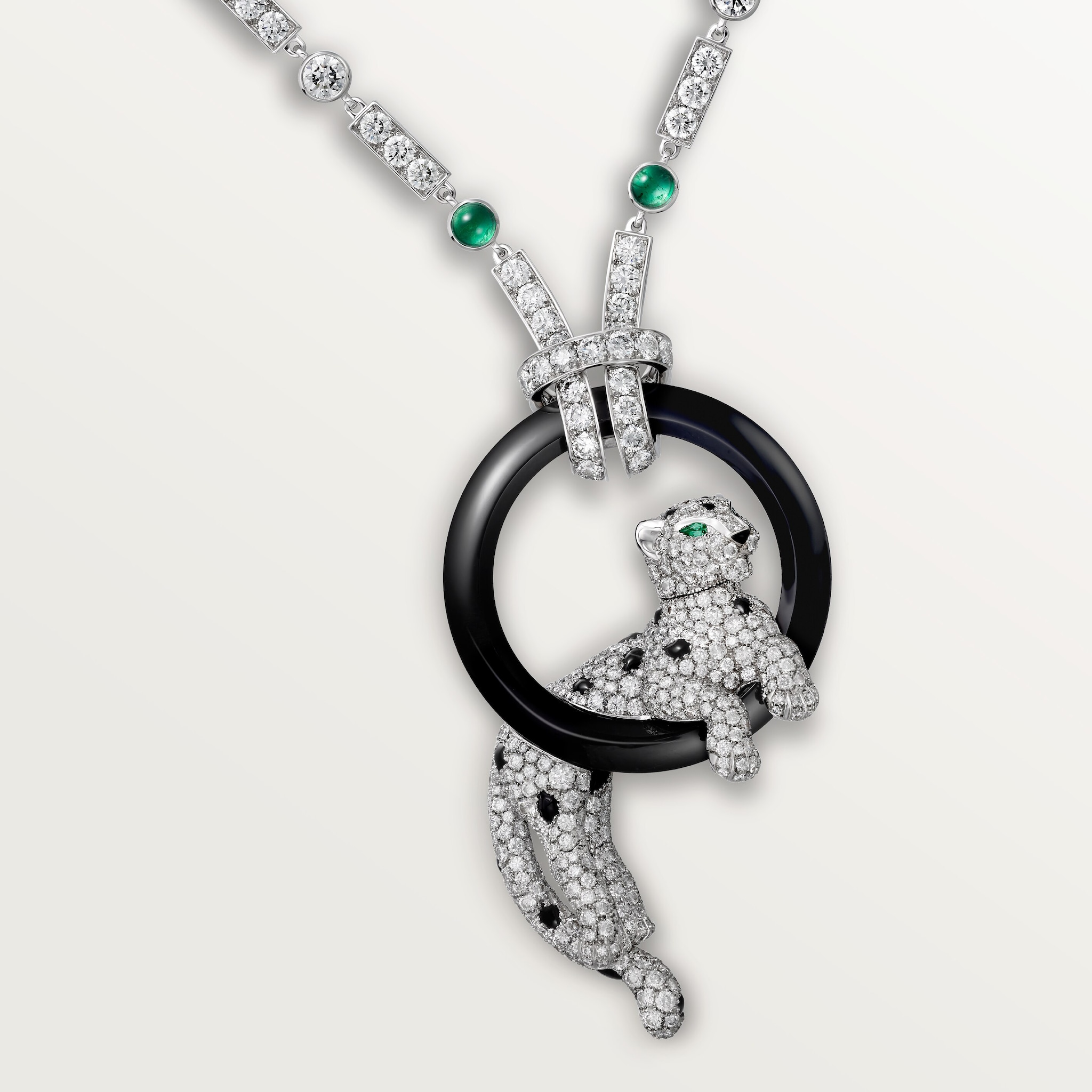 Panth&egrave;re de Cartier necklace, paved
